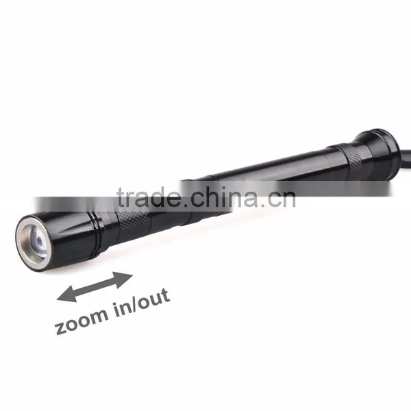 Telescopic Pick Up Tool Zoom Powerful Work Light Magnetic Flexible LED Flashlight photo-5