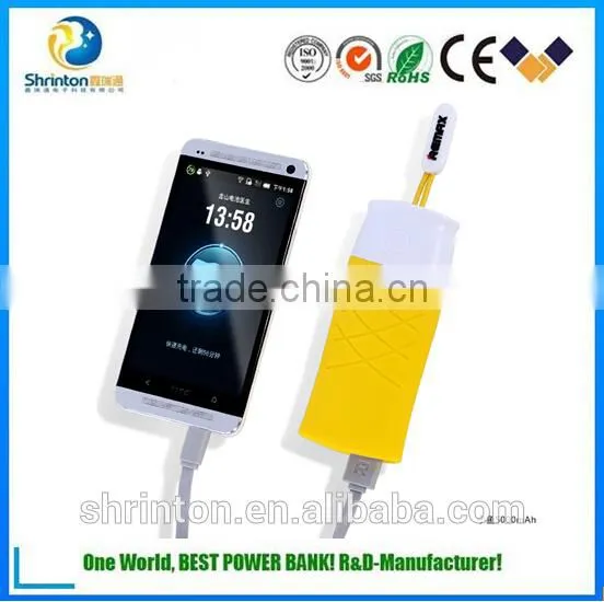 Best Colorful Fish Power Bank 5000mah Portable Battery Charger With Luminous Case photo-5