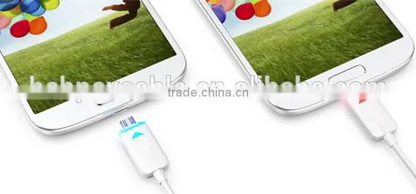 Glow in Dark Visible Colorful USB Data Charging Cable With LED photo-5