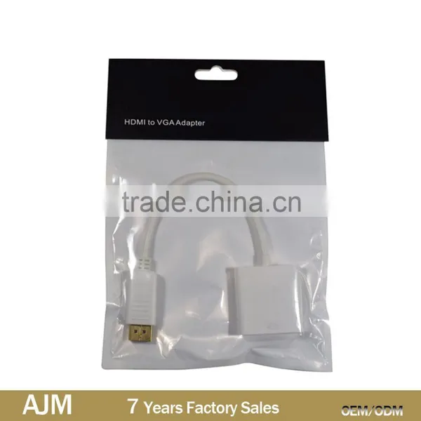 Mini DisplayPort DP to VGA Cable Adapter Converter For Macbook Pro Air IMac Mini photo-3