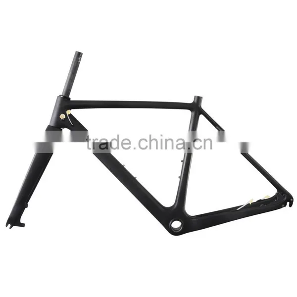 2015 New Carbon Cyclocross Disc Frame BSA/PF30 Cyclocross Bicycle Frame AC109 photo-2