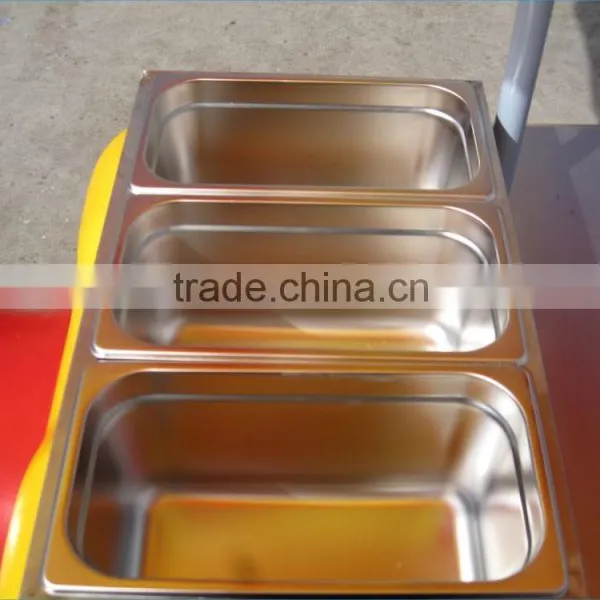 PORTABLE COMPARTMENT SINK HOT DOG CART FOOD TRUCK photo-5