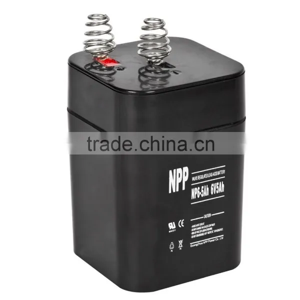 Guangzhou NPP 6v5ah Lead Acid Battery for UPS photo-2