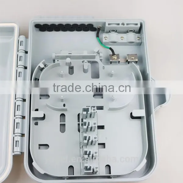 Big Selling 16 Cores Waterproof Toslink Optical Fiber Terminal Plastic Box Splice Box photo-2