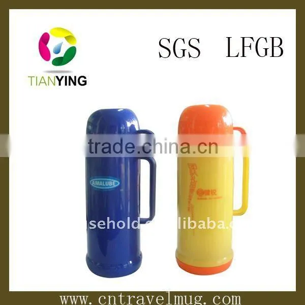 500ml Big Branded Glass Thermos Refill Vacuum Wine Flasks With Cup