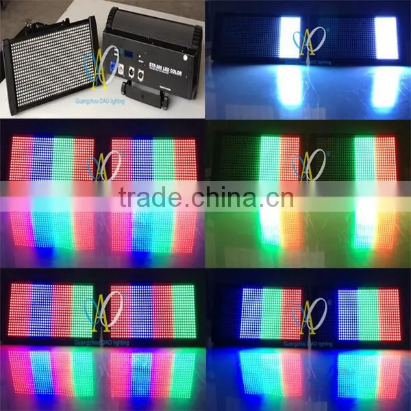DMX 300W RGB 3in1 LED Strobe Light