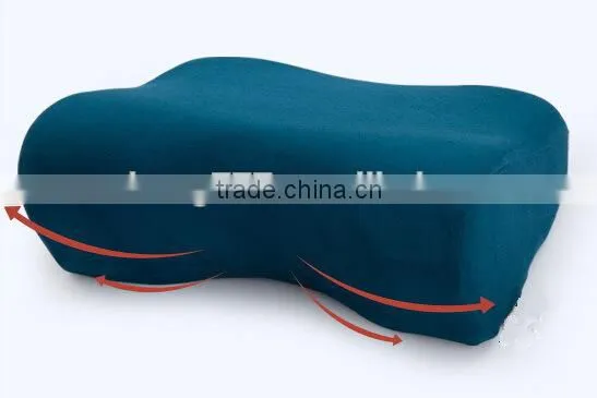 PTP005 100% Polyurethane Visco Elastic Foldable Portable Memory Foam Camping Pillow Memory Foam Travel Pillow