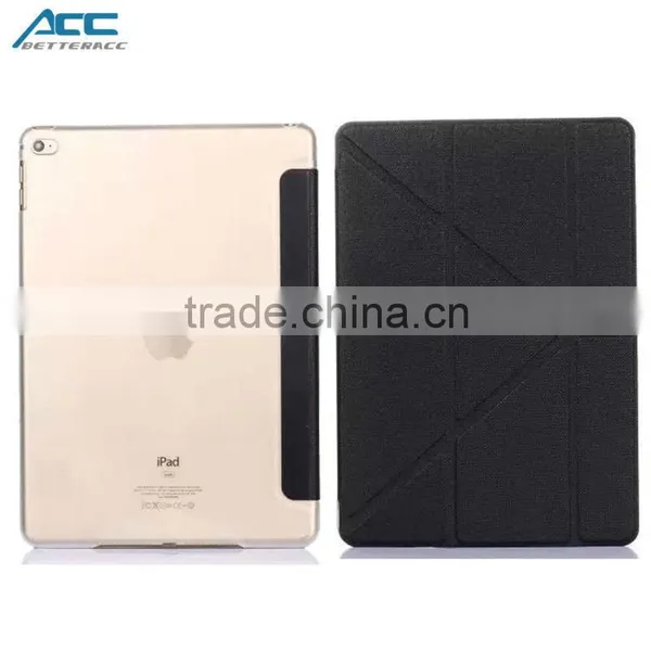 2014 Hot New Style! Folding Leather Case for IPad Air 2