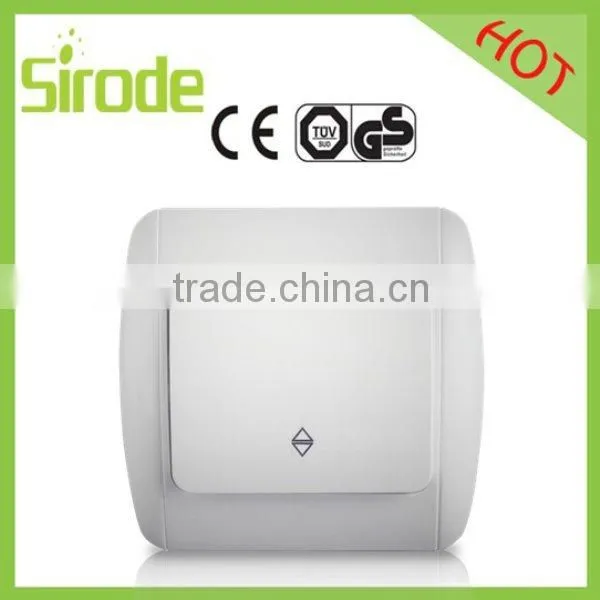 European Wall 1 Gang 2 Way Light Switch
