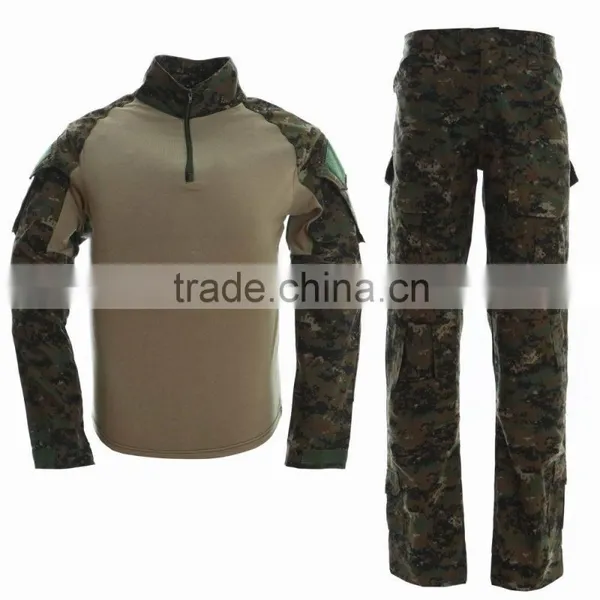 Government Military and Combat Supply - Digital Woodland Camo Combat Uniform