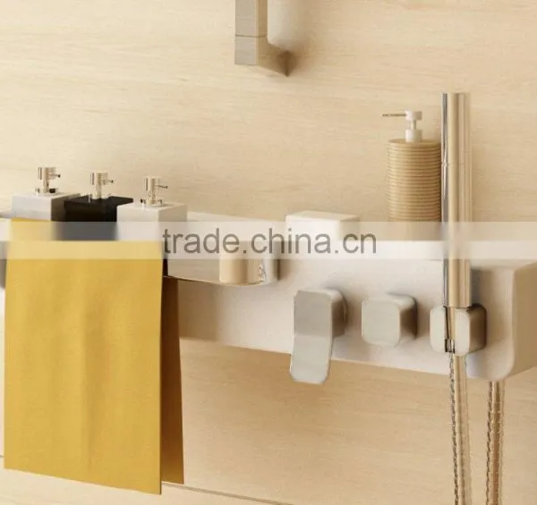 Cebien 'GARO UD-S' - Hand Shower, Bath Faucet & Wall-mounted Shelf Mixer Shower Set photo-4