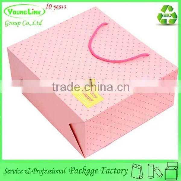 Lovely Gift Carrier Paper Bag/custom Made Shopping Bags/paper Bags With Handles photo-3