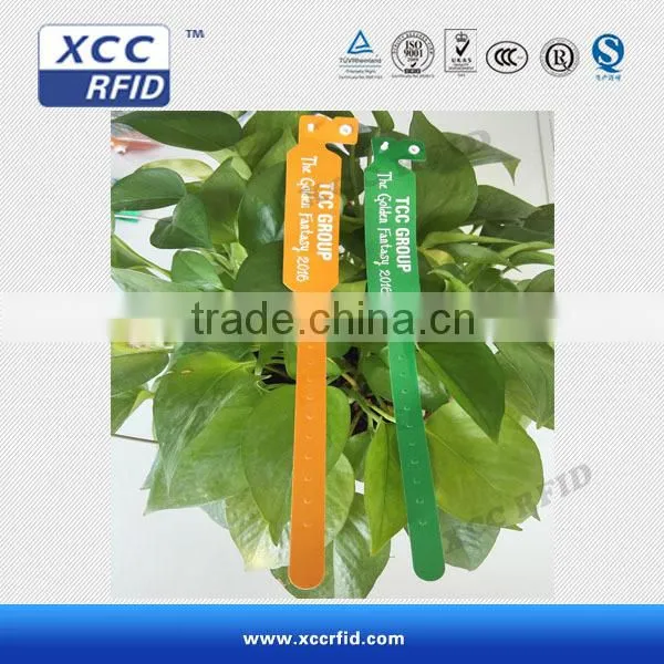 13.56Mhz Custom Printed One Time Use NFC DIsposable Wristband For Smart Phone photo-2