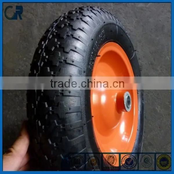 High Quality Wheelbarrow Pneumatic Air Tyre 14x3.50-8 Quality Choice photo-3