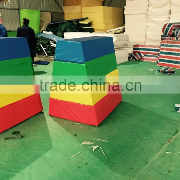 Trapezoid Vaulting Box/soft Vaulting Horse for Children photo-2