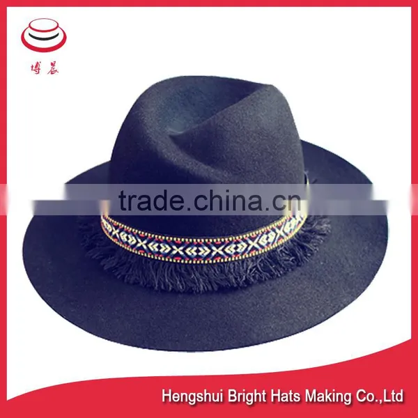 Customized Wool Felt Hat for Ladies photo-3