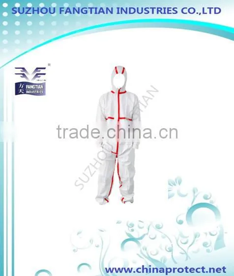 Non-woven Coverall Workwear Disposable Coverall With CE photo-2