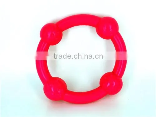 Best Selling Excellent Quality Soft Wholesale Dog Toy Rubber Dog Rubber Ring Dog Toy photo-4