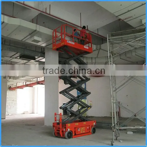 Best Selling Electro-hydraulic Scissor Lift,self-propelled Mobile Hydraulic Scissor Lift,four Wheels Mobile Scissor Lift Table photo-6