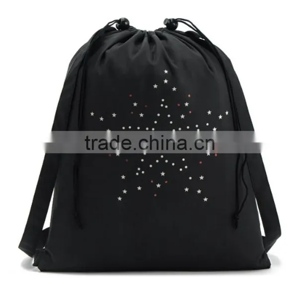 Professional Star Printing Drawstring Backpacks China Supplier photo-2
