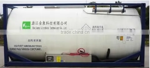 20ft High Purity Ammonia Tank Container 21500L