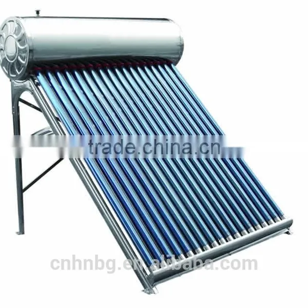 2016 High Quality Vacuum Tube Type Stainless Tank Solar Water Heater(Manufacturer) photo-3