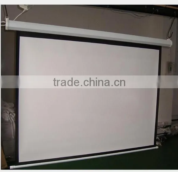 Wall Mount 84'' Projection Screen 4:3 Portable Front PVC Projector Screen photo-5