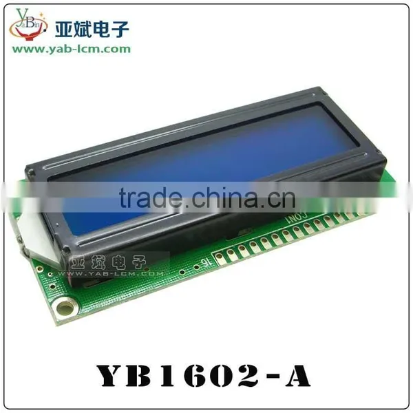 3.3V/5V Yellow Green16x2 Lcd Display Module 1602 LCD Display photo-4
