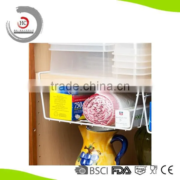Multifunction Iron Flooding Plastic Wardrobe Basket
