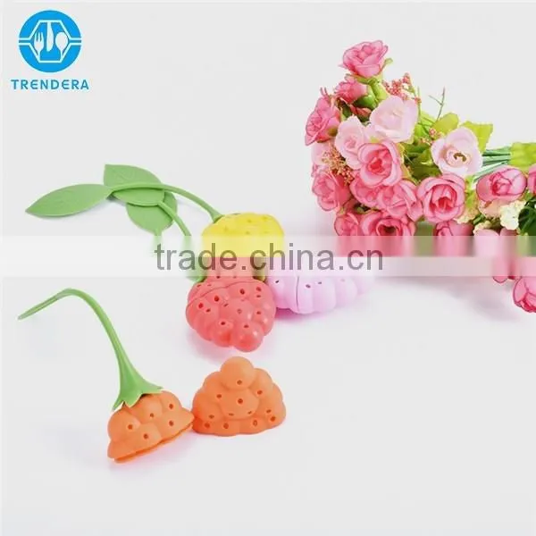 Trendy Design Silicone Tea Strainer
