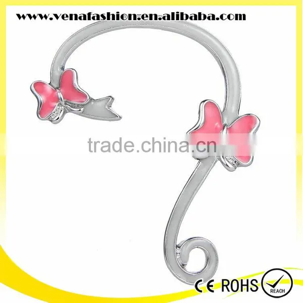 Glow in the Night Butterfly Clasp Fancy Cheap Chinese Earring photo-5