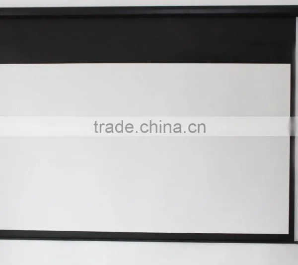 Motorized Projection Screen With Remote Control./ CE ROSH Electric Motorized Projection Screen photo-2