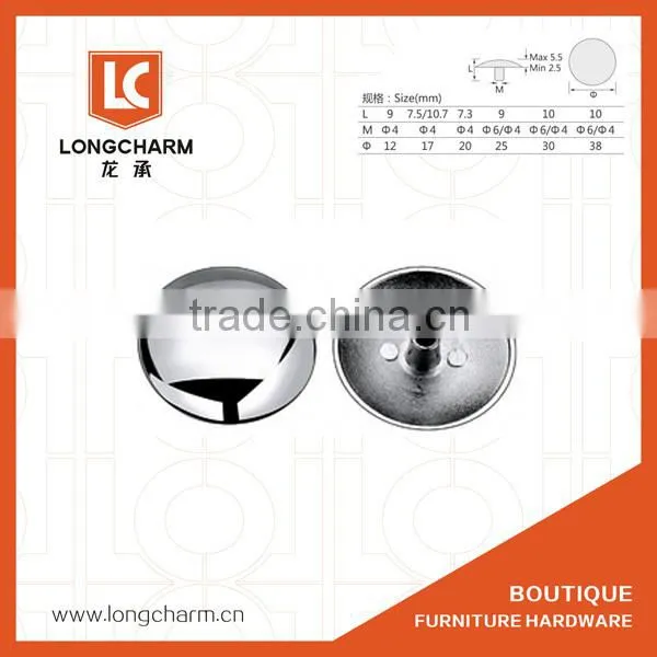 decorative mirror screw cap screw covers advertisement nail from Guangzhou factory