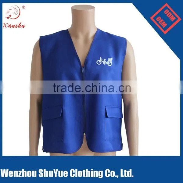 The New Design Zipper Vest ,oversized Waistcoat