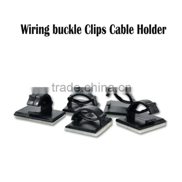 3M Adhesive Tape Car Cable Holder Wall Wire Clips to Clamp Lines