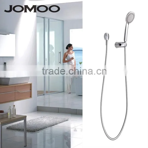 JOMOO New WaterMark CertificationThree-function Chrome Finished Shower Set With T3803slide Bar, Hose, Wall Bracket