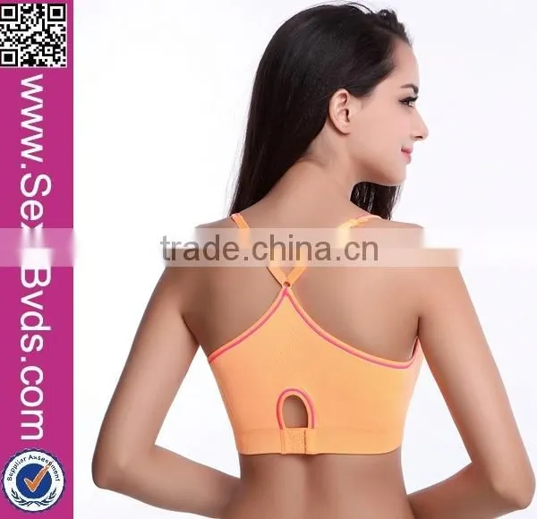 2015 New Hot Sexy Top Quality Bodybuilding Sport Bra Fitness Wholesale photo-4