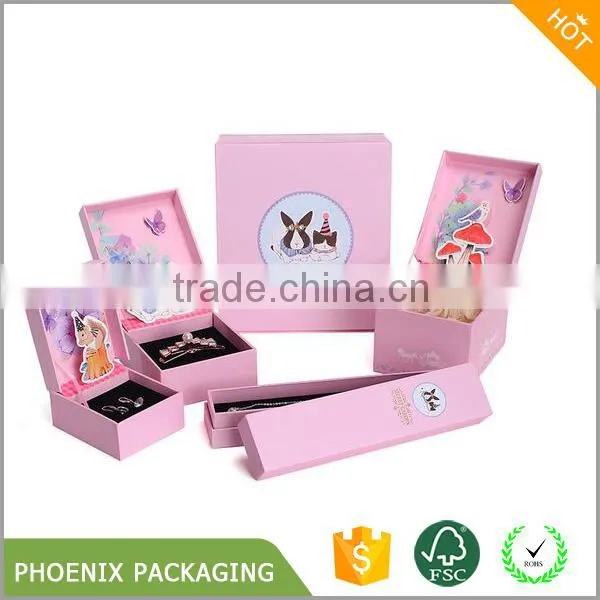 Luxury Handmade Paper Jewelry Box Custom Jewelry Gift Box photo-3