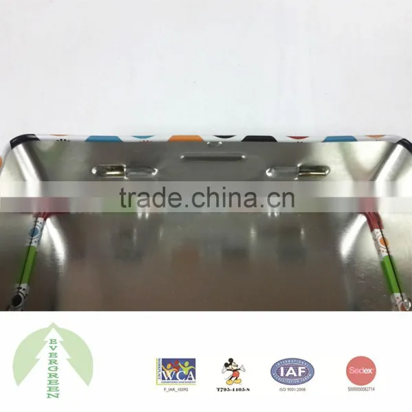 2016 Tin Box With Pin Hinge and Handle, Factory Directly Sale photo-5