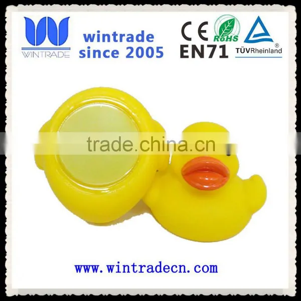 Custom Numbered Yellow Rubber Weighted Upright Race Duck Event photo-2