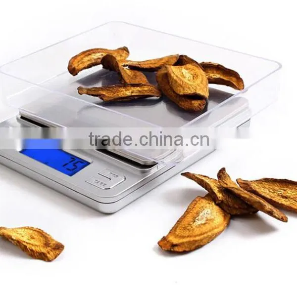 Brushed Stainless Steel Jewelry Scale 0.01g