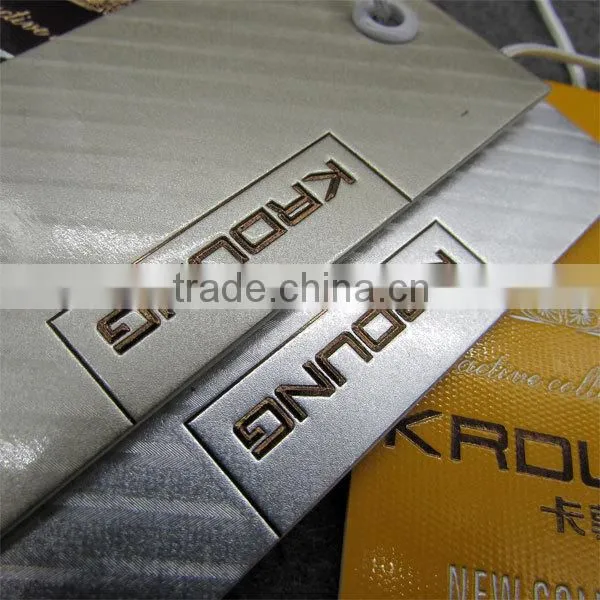 Stripes Silver Color Paper Tags For Labels photo-5