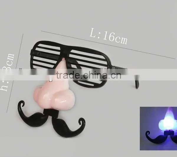 Party Flashing Shutter Shade Sunglasses