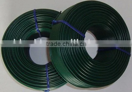 Pvc coated rebar tie wire /PVC coated wire