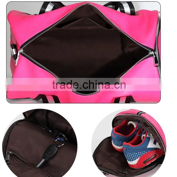 Customize Fitness Package Gym Bag Hand Luggage Bag Travel Sports Bag Single Shoulder Bag photo-6