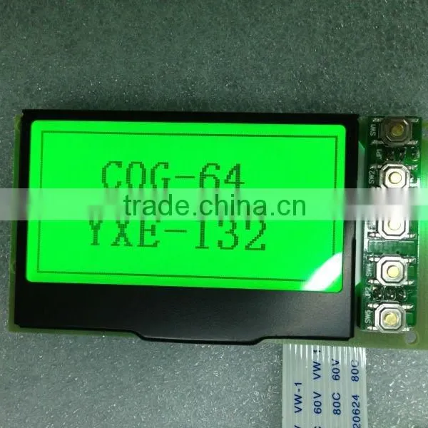 Graphic Lcd 132x64 Pixels LCD STN YELLOW-GREEN Lcd Screen photo-3