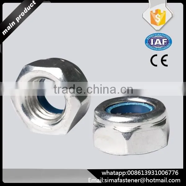 DIN985 Hex Lock Nylon Insert Nut photo-2