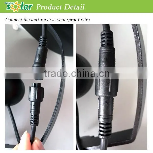 JR-CP10 Motion Sensor Activated Detection Solar Garden/path Solar Garden Light photo-5