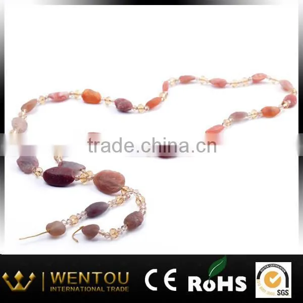 Precious Jewelry Made With Natural Seeds Xinjiang Agate Cultured Stone photo-6