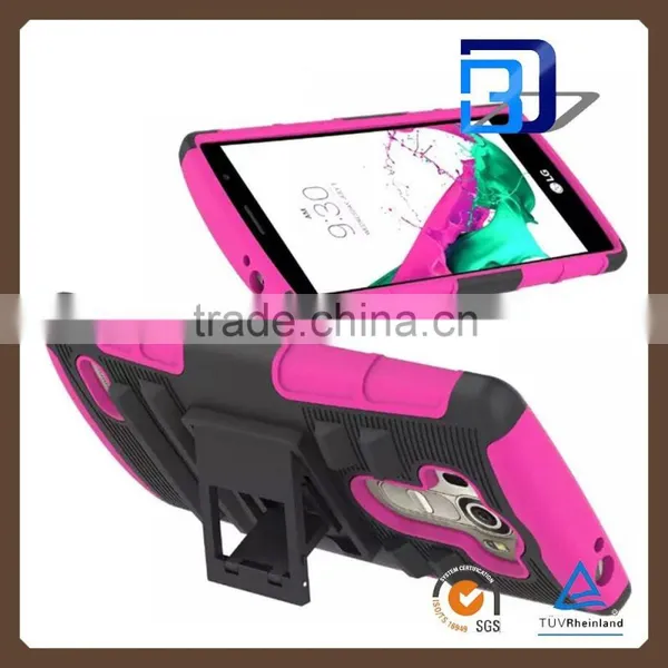 Fashionable Popular Shockproof Heavy Duty Armor Case Cover 3 in 1 Belt Armor Slim Case For LG G4s Fast Delivery photo-4